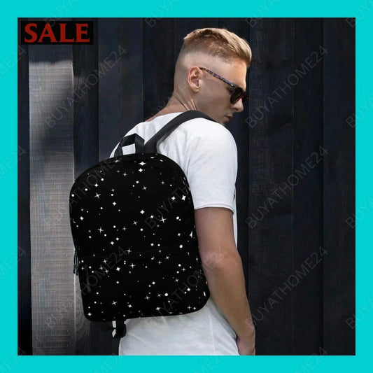 Herren Rucksack H 42 cm × B 31 cm × T 10 cm - BUYATHOME24 - Textildruck - GERMANY - ACCESSOIRES, Rucksack