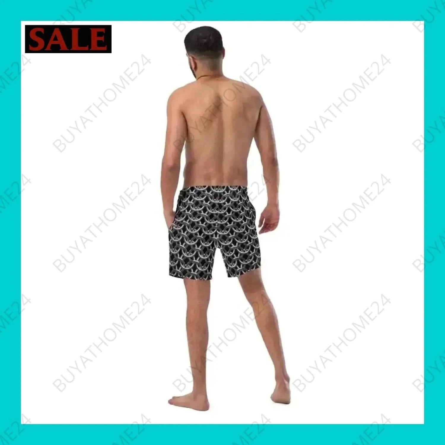 Herren Schwimmhose 2XS-6XL - BUYATHOME24 - Textildruck - GERMANY - HERRENMODE, Schwimmhose