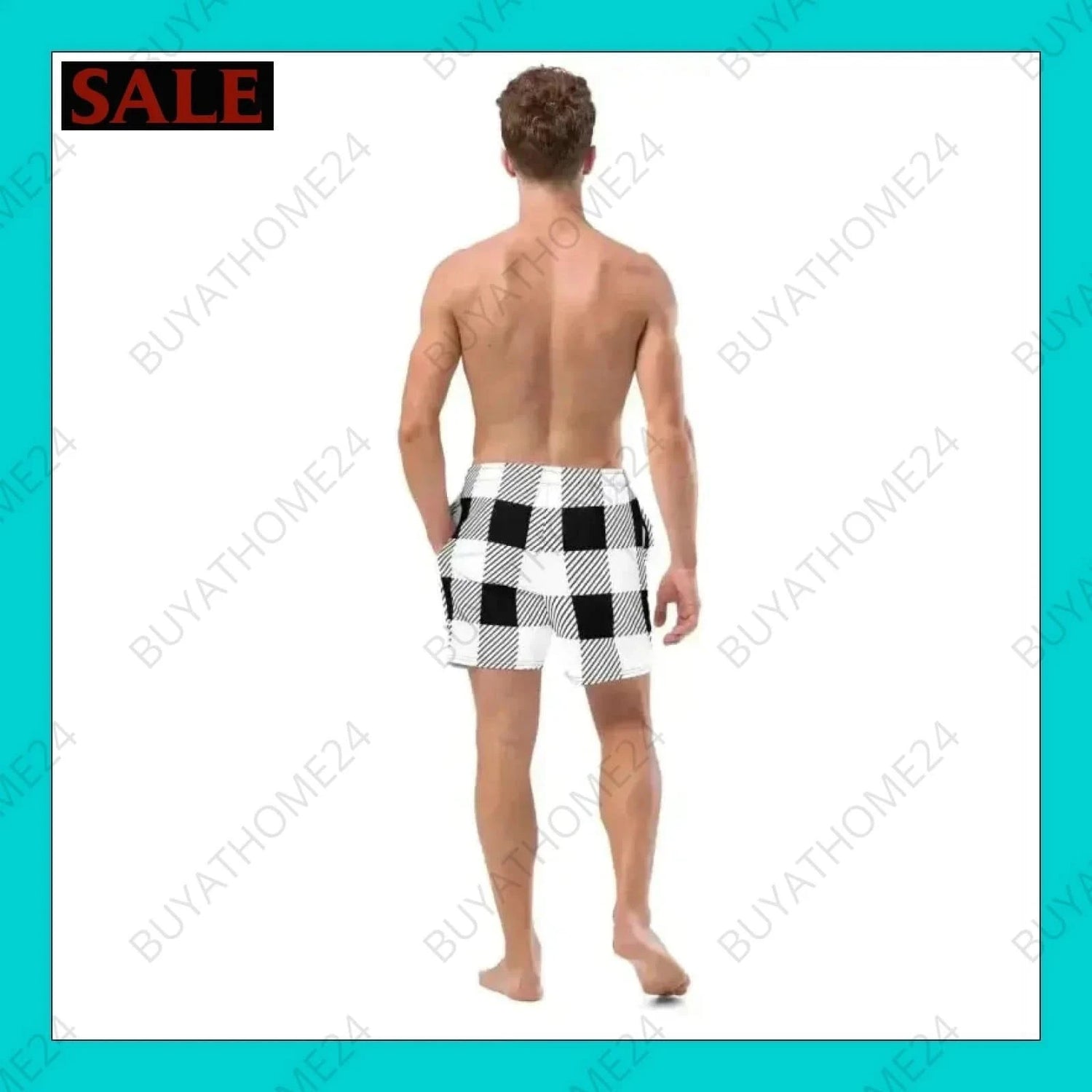 Herren Schwimmhose 2XS-6XL - BUYATHOME24 - Textildruck - GERMANY - HERRENMODE, Schwimmhose