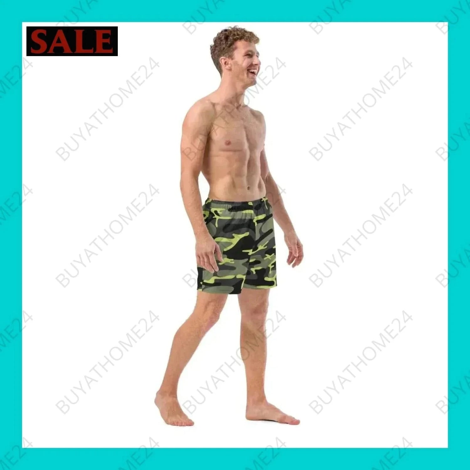 Herren Schwimmhose 2XS-6XL - BUYATHOME24 - Textildruck - GERMANY - HERRENMODE, Schwimmhose