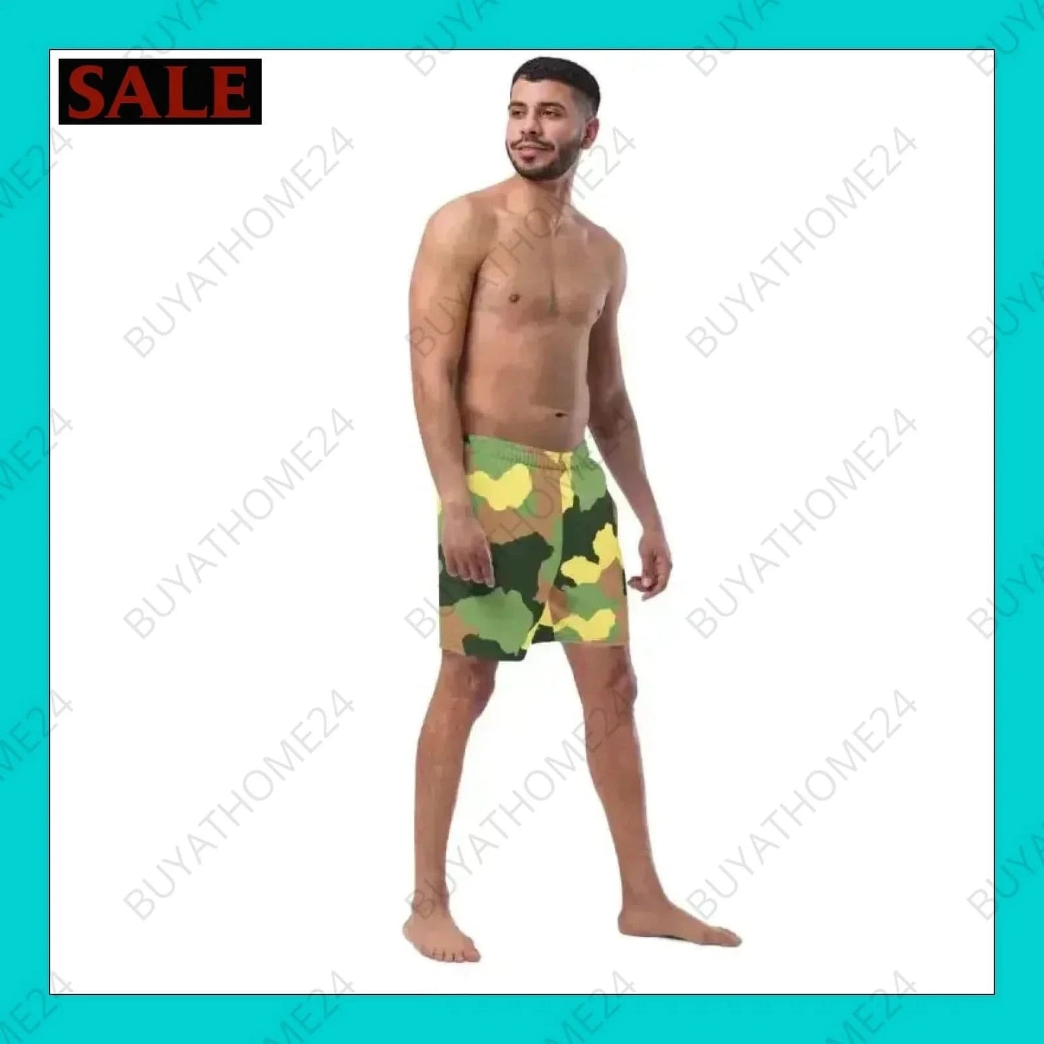 Herren Schwimmhose 2XS-6XL - BUYATHOME24 - Textildruck - GERMANY - HERRENMODE, Schwimmhose