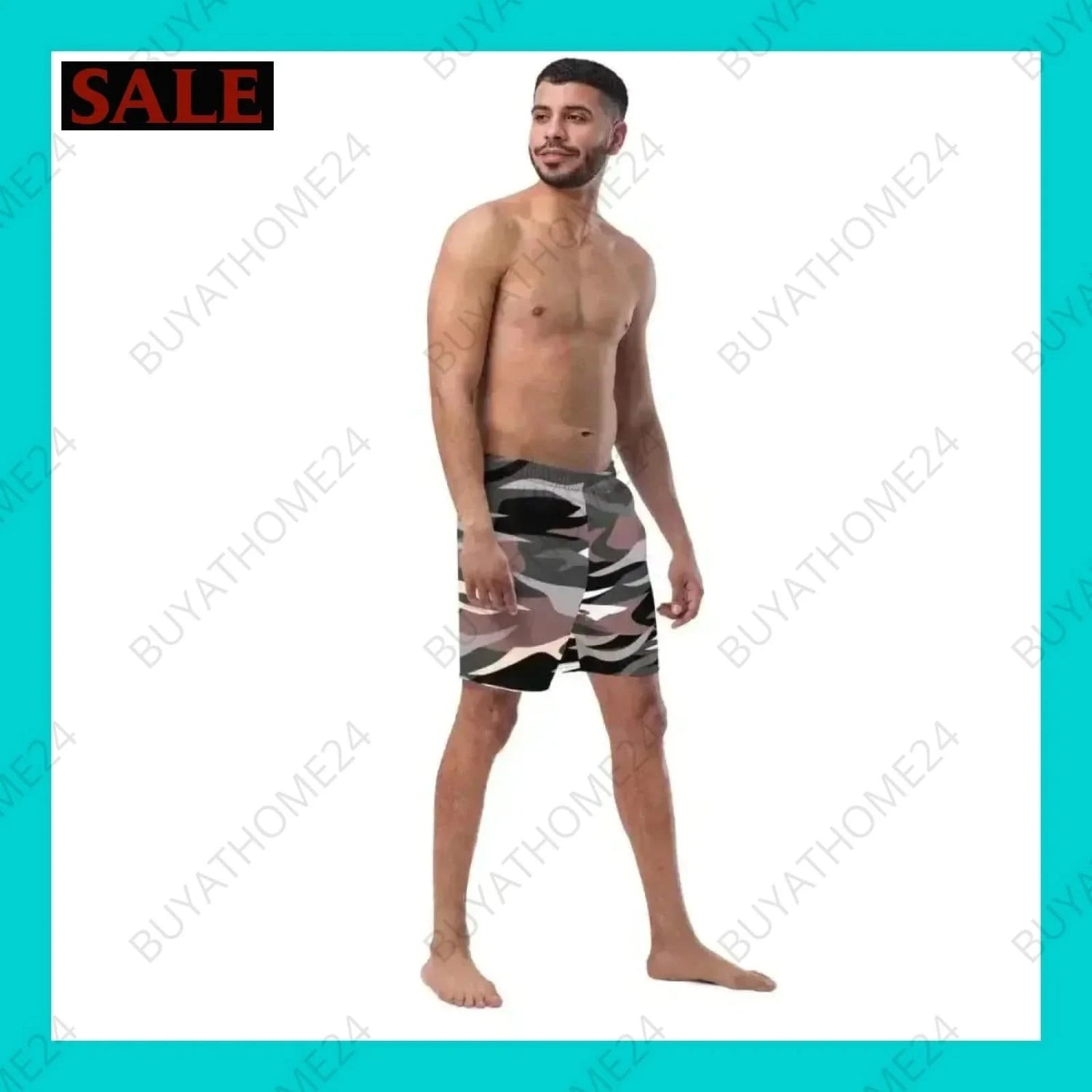 Herren Schwimmhose 2XS-6XL - BUYATHOME24 - Textildruck - GERMANY - HERRENMODE, Schwimmhose