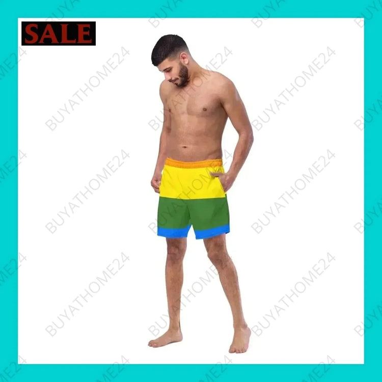 Herren Schwimmhose 2XS-6XL - BUYATHOME24 - Textildruck - GERMANY - HERRENMODE, Schwimmhose