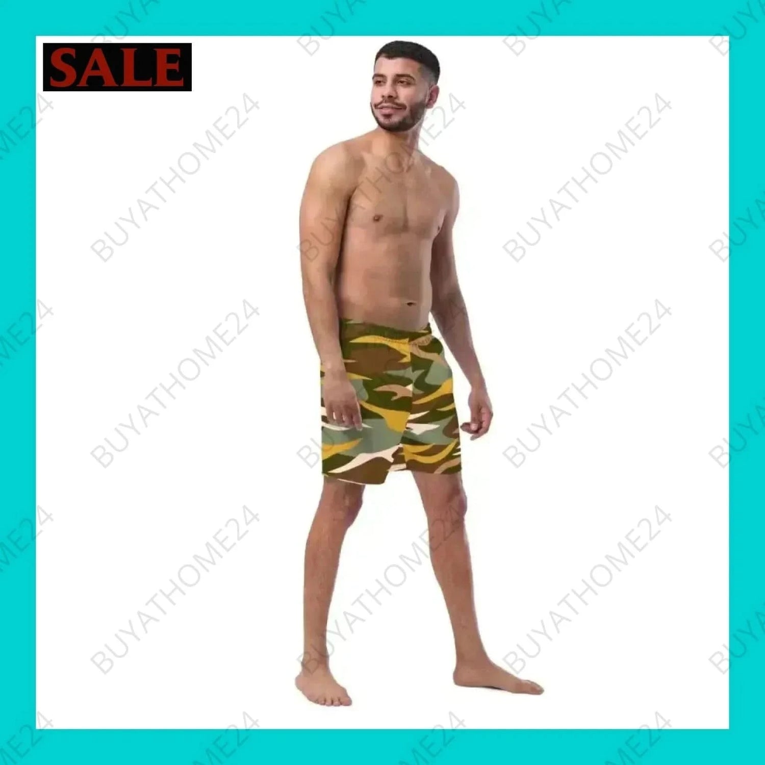 Herren Schwimmhose 2XS-6XL - BUYATHOME24 - Textildruck - GERMANY - HERRENMODE, Schwimmhose