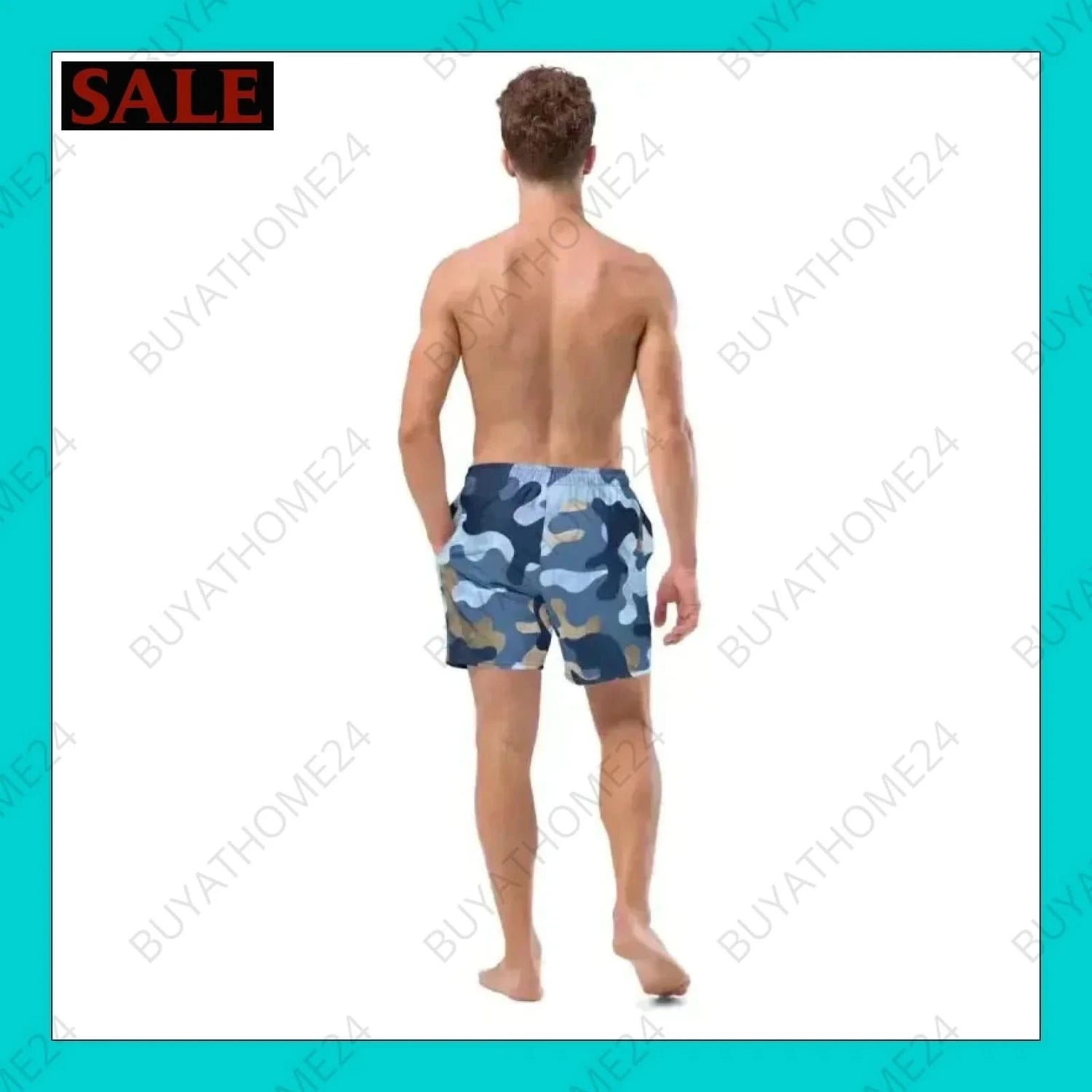 Herren Schwimmhose 2XS-6XL - BUYATHOME24 - Textildruck - GERMANY - HERRENMODE, Schwimmhose