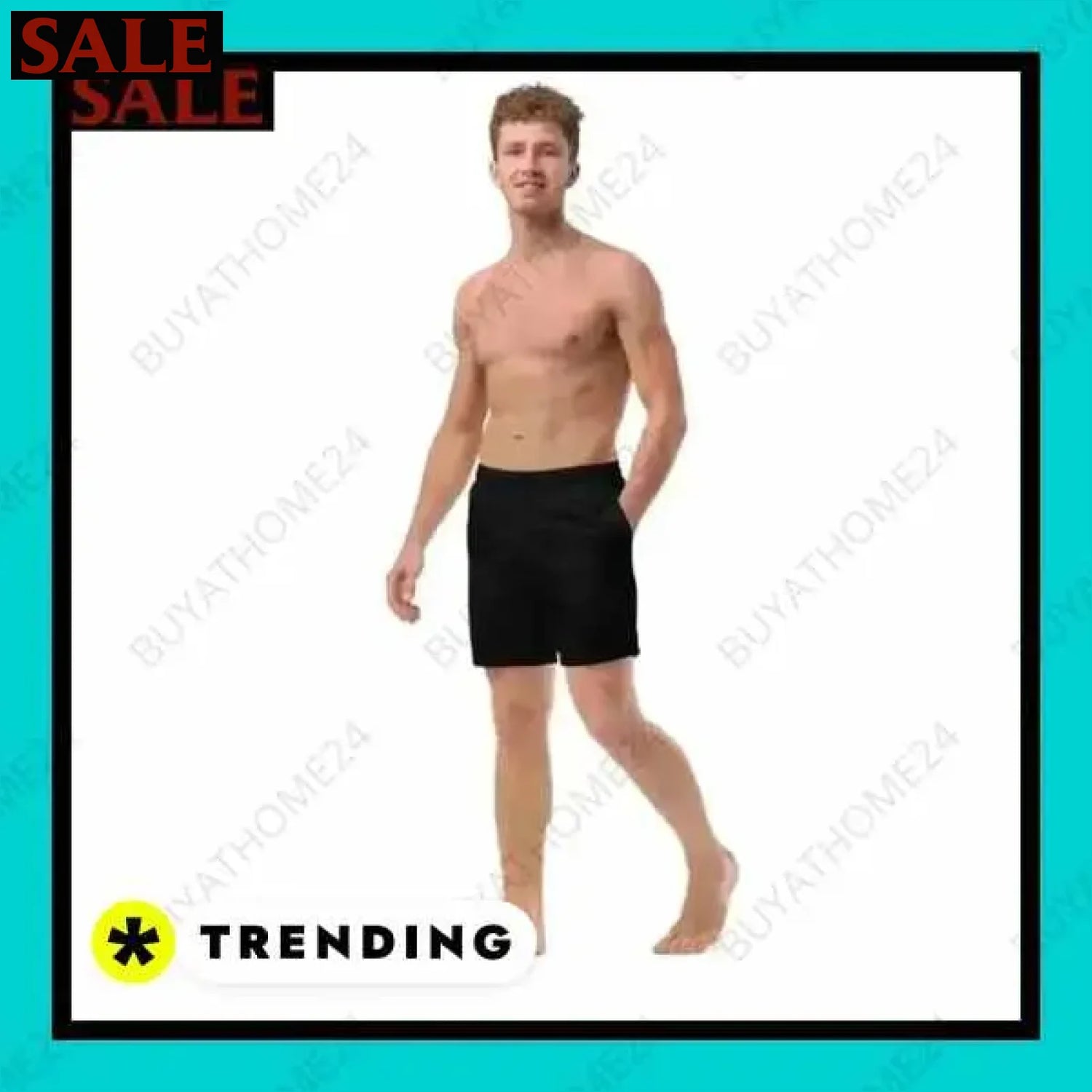 Herren Schwimmhose in 2XS bis 6XL für jeden Stil  Textildruck BUYATHOME24, T-Shirts BUYATHOME24, Hoodies BUYATHOME24,  Hosen BUYATHOME24, Jacken BUYATHOME24, Schuhe BUYATHOME24