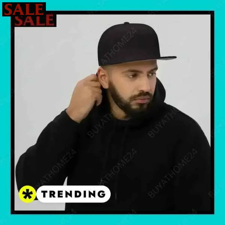 Herren Snapback Cap für Damen und Herren mit stylischem Design  Textildruck BUYATHOME24, T-Shirts BUYATHOME24, Hoodies BUYATHOME24,  Hosen BUYATHOME24, Jacken BUYATHOME24, Schuhe BUYATHOME24