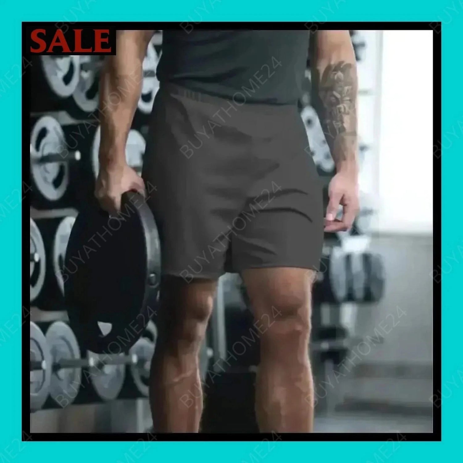 Herren Sport Shorts XS-3XL - BUYATHOME24 - Textildruck - GERMANY - HERRENMODE, Sport Shorts