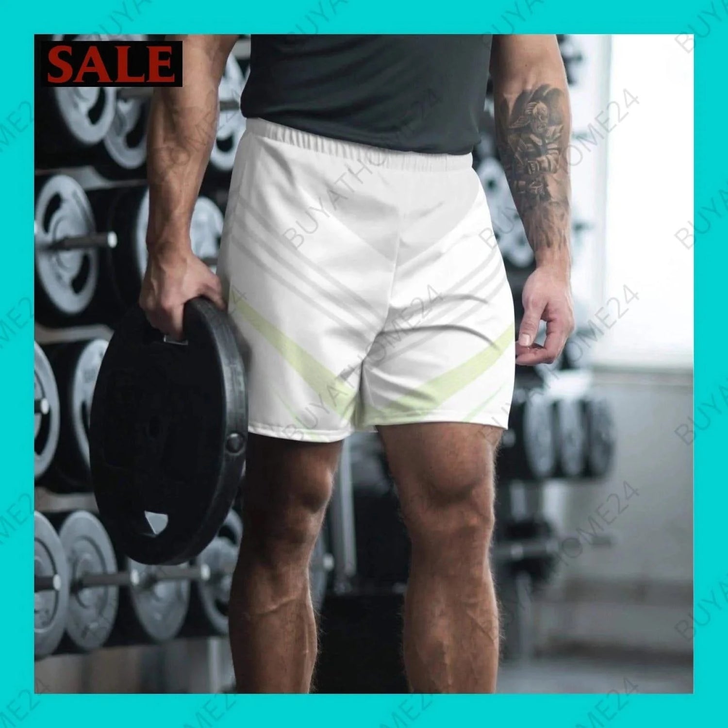 Herren Sport Shorts XS-3XL - BUYATHOME24 - Textildruck - GERMANY - HERRENMODE, Sport Shorts