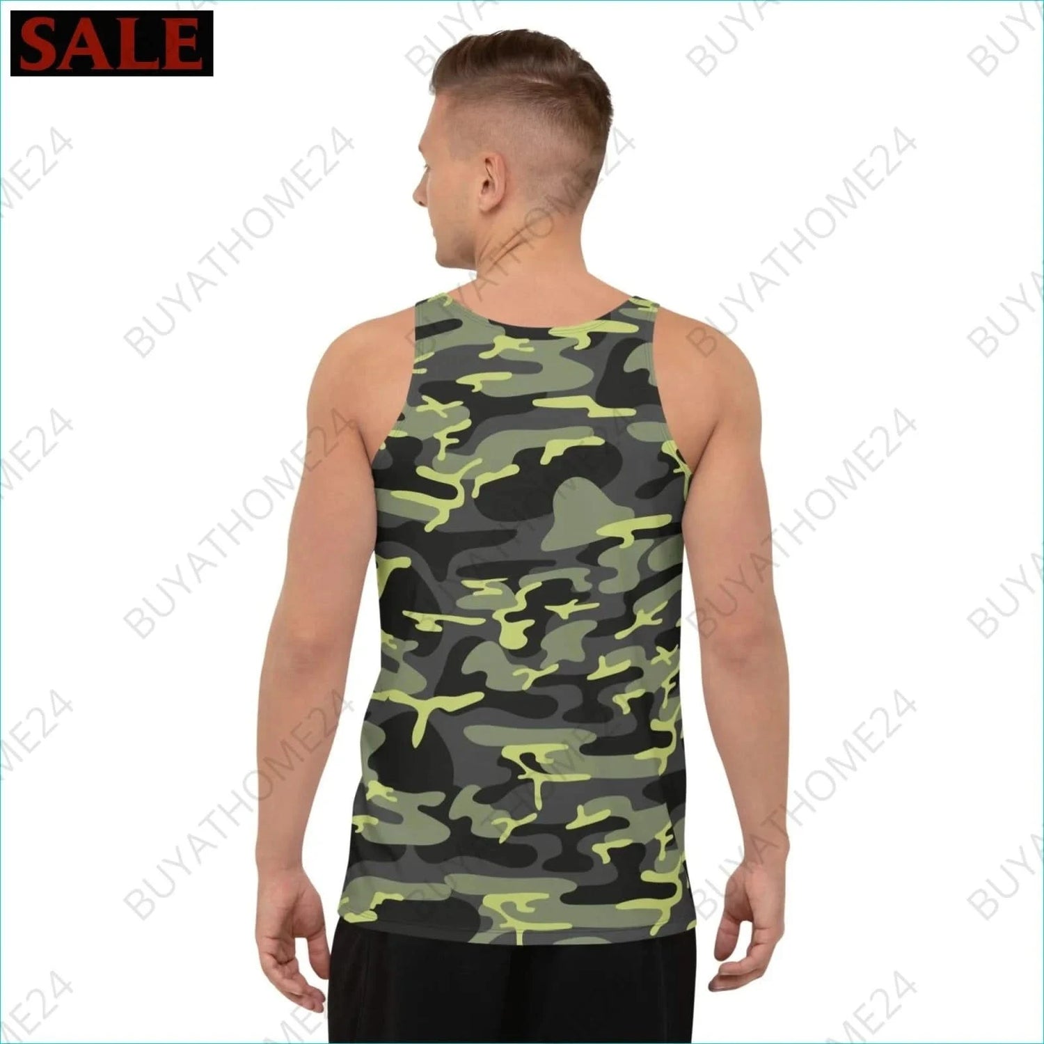 Herren Sport Tank Top XS-2XL - BUYATHOME24 - Textildruck - GERMANY - HERRENMODE, Sport Tank Top