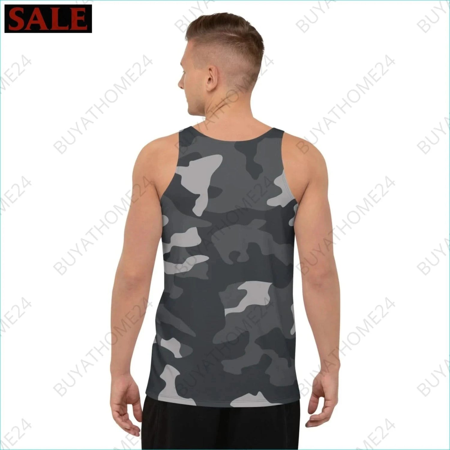 Herren Sport Tank Top XS-2XL - BUYATHOME24 - Textildruck - GERMANY - HERRENMODE, Sport Tank Top