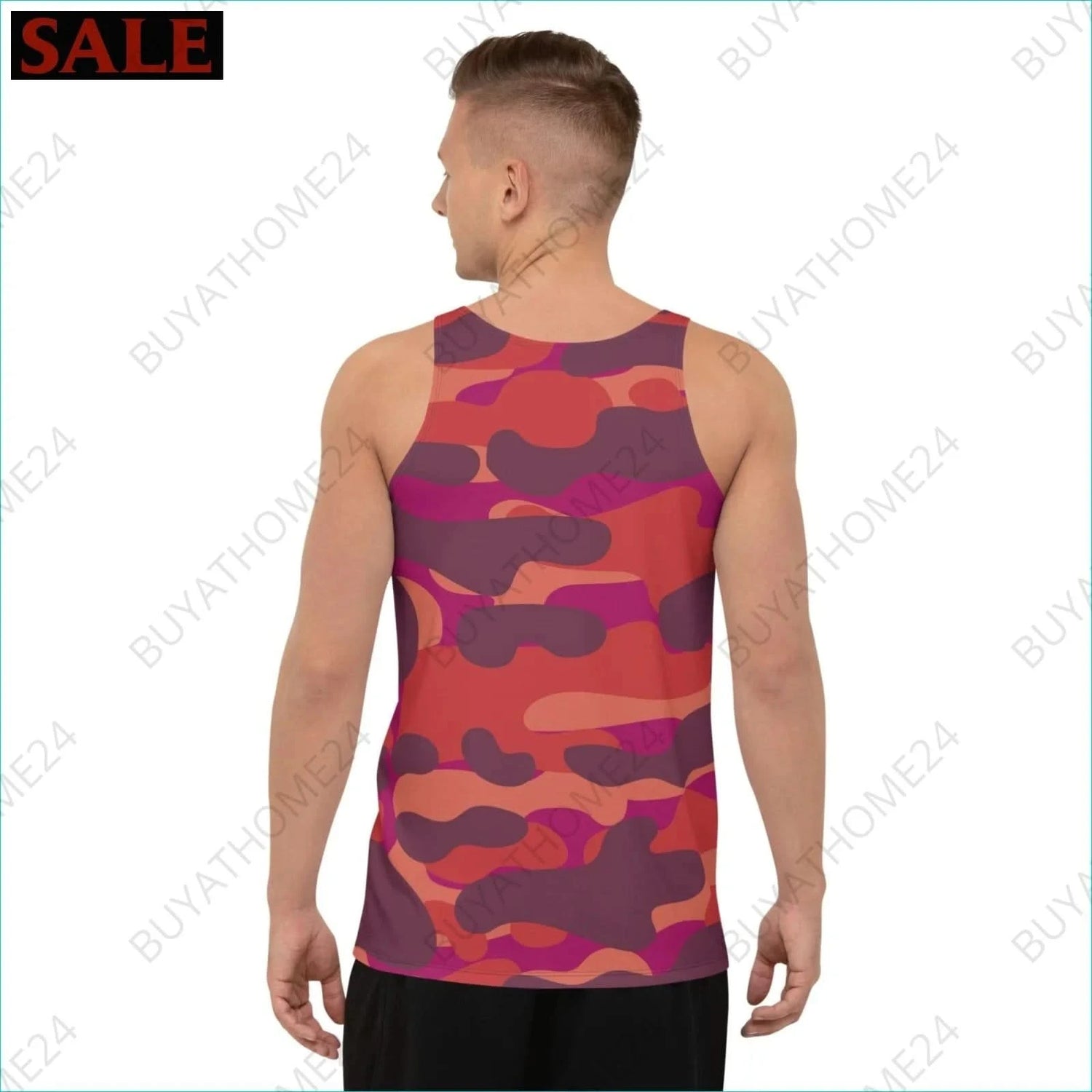 Herren Sport Tank Top XS-2XL - BUYATHOME24 - Textildruck - GERMANY - HERRENMODE, Sport Tank Top