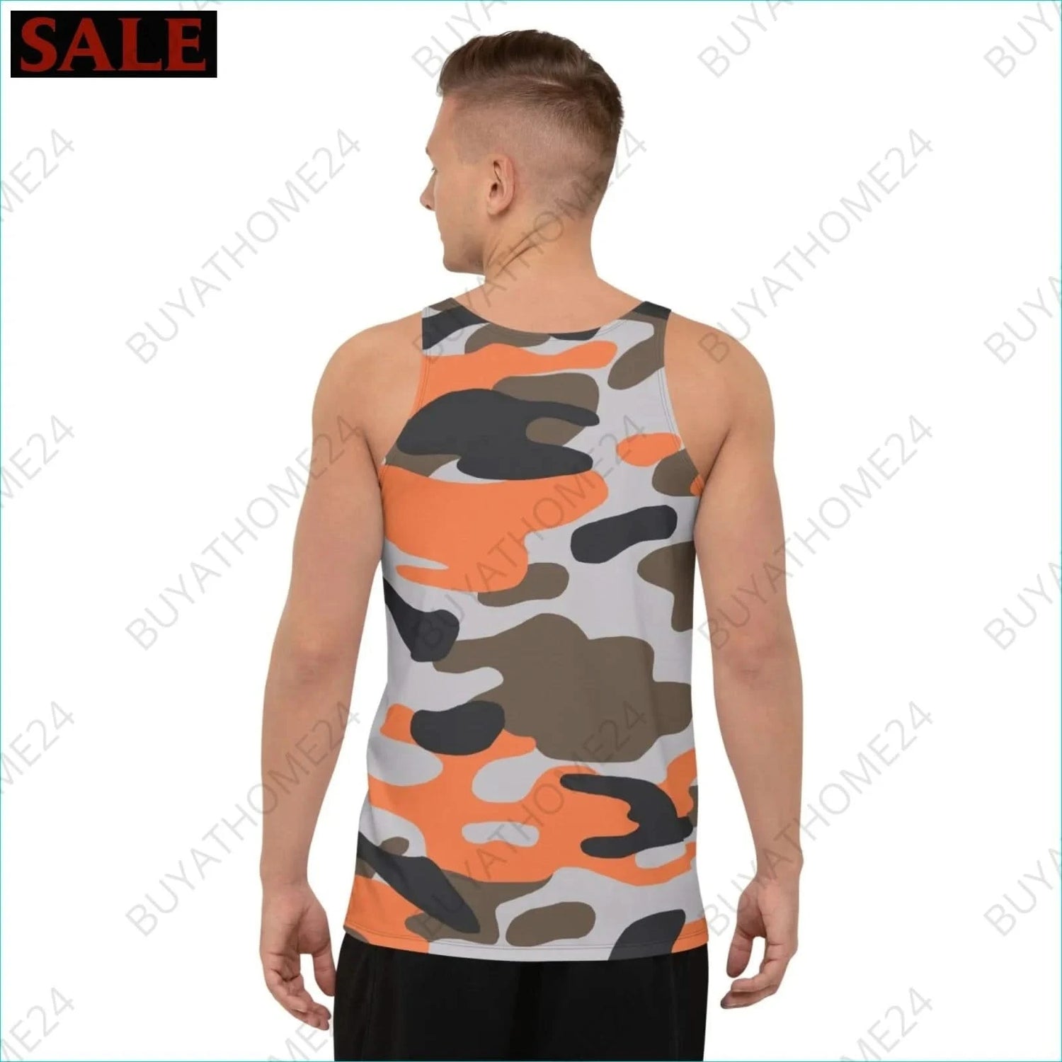 Herren Sport Tank Top XS-2XL - BUYATHOME24 - Textildruck - GERMANY - HERRENMODE, Sport Tank Top