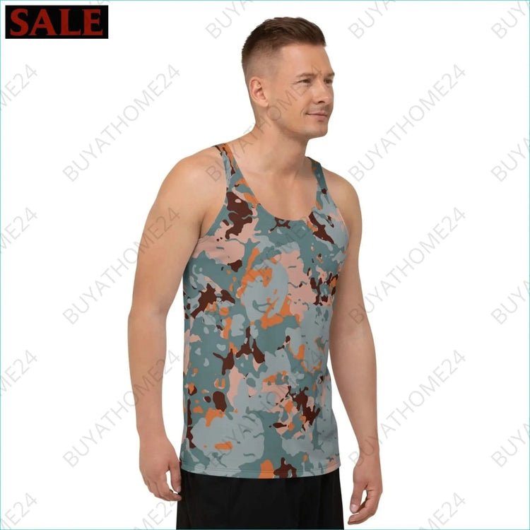 Herren Sport Tank Top XS-2XL - BUYATHOME24 - Textildruck - GERMANY - HERRENMODE, Sport Tank Top