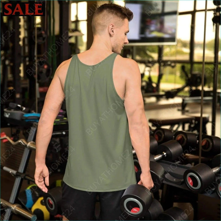 Herren Sport Tank Top XS-2XL - BUYATHOME24 - Textildruck - GERMANY - HERRENMODE, Sport Tank Top