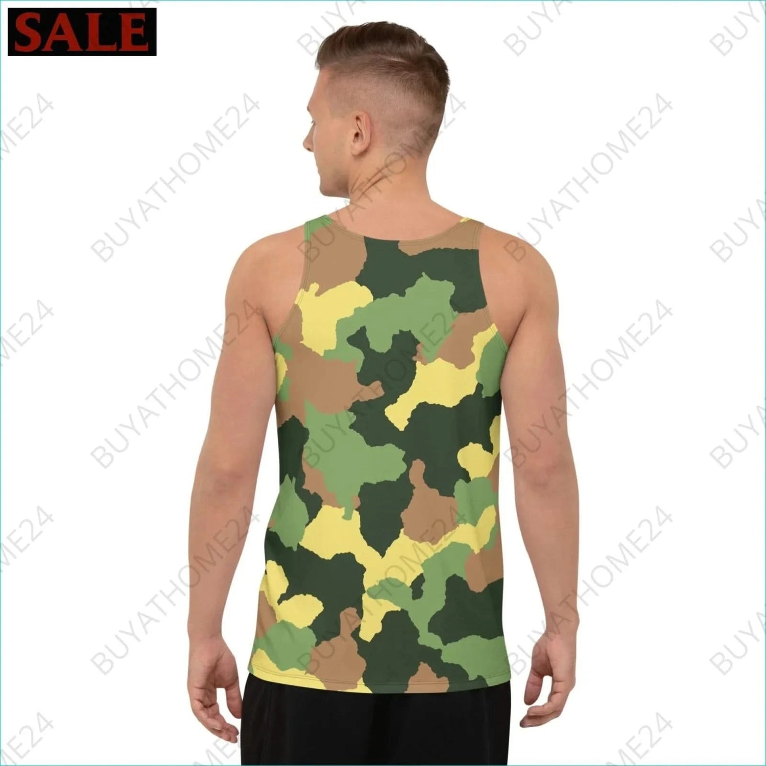 Herren Sport Tank Top XS-2XL - BUYATHOME24 - Textildruck - GERMANY - HERRENMODE, Sport Tank Top