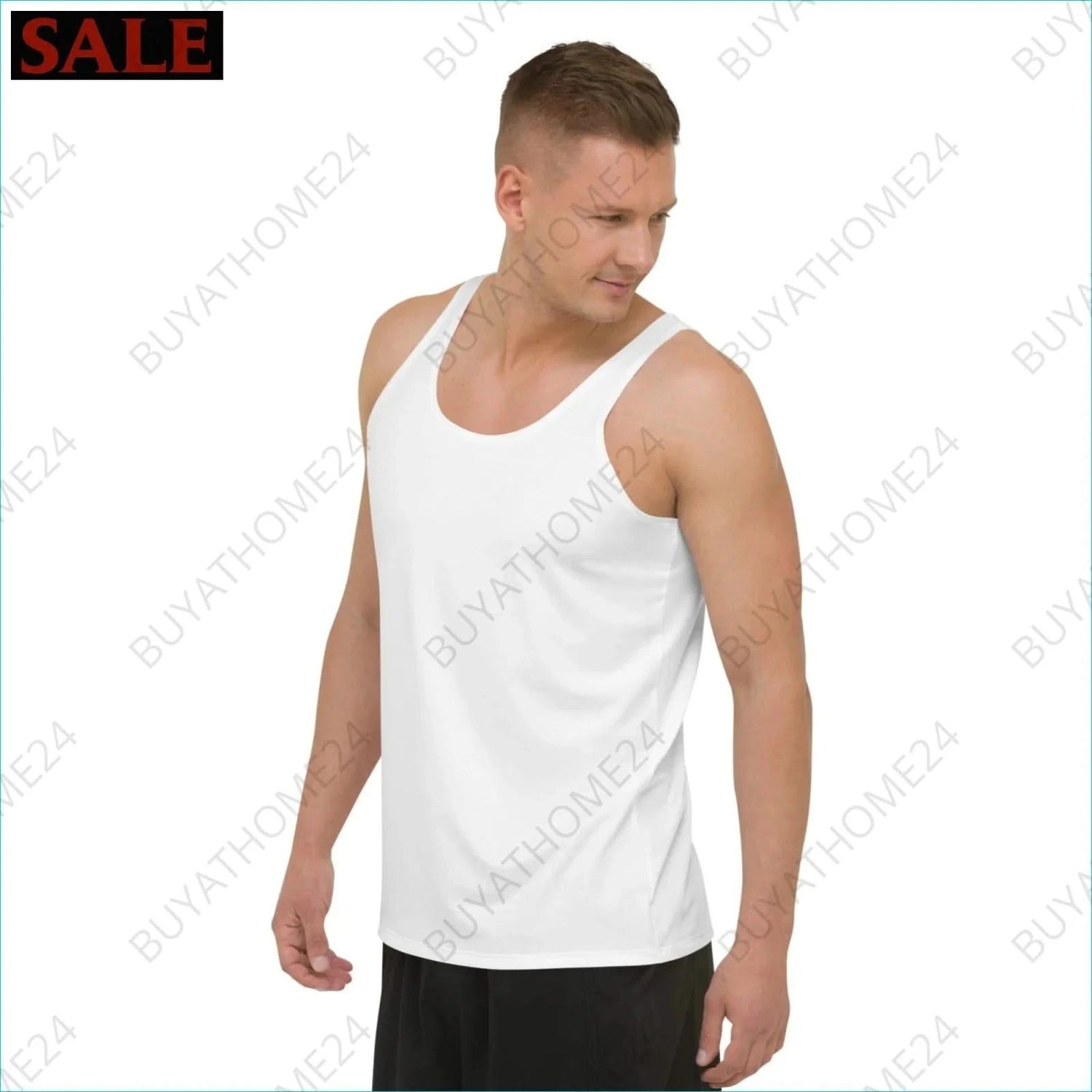 Herren Sport Tank Top XS-2XL - BUYATHOME24 - Textildruck - GERMANY - HERRENMODE, Sport Tank Top