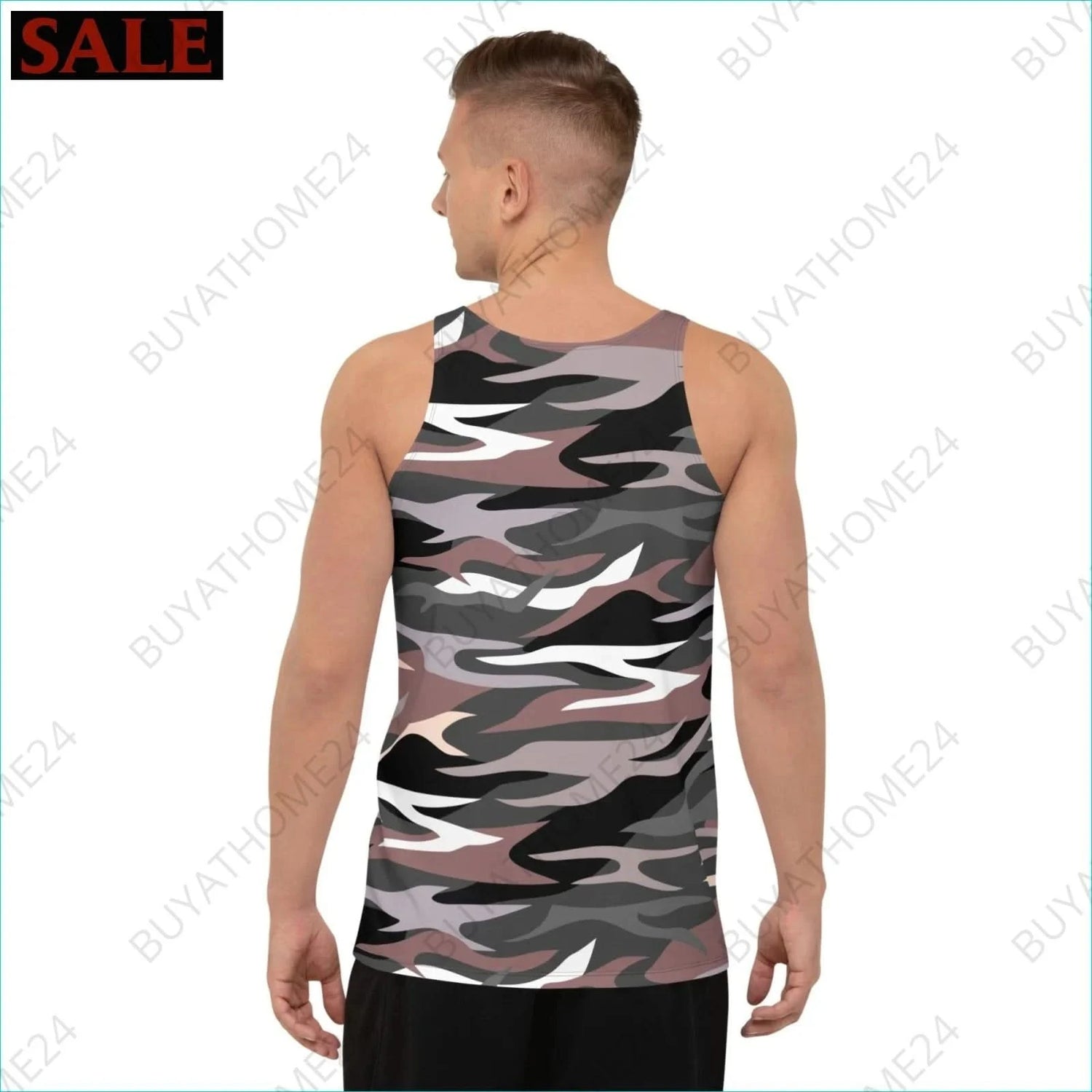 Herren Sport Tank Top XS-2XL - BUYATHOME24 - Textildruck - GERMANY - HERRENMODE, Sport Tank Top