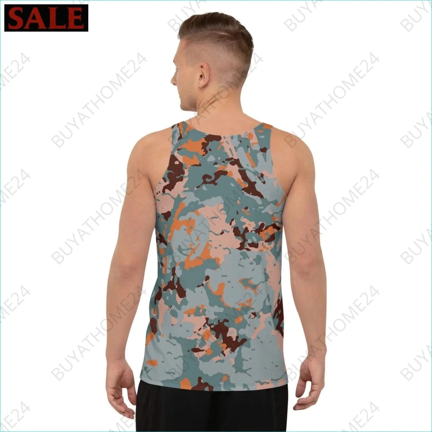 Herren Sport Tank Top XS-2XL - BUYATHOME24 - Textildruck - GERMANY - HERRENMODE, Sport Tank Top