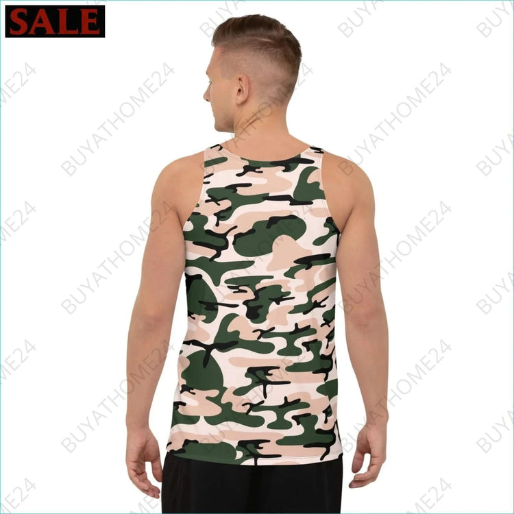 Herren Sport Tank Top XS-2XL - BUYATHOME24 - Textildruck - GERMANY - HERRENMODE, Sport Tank Top