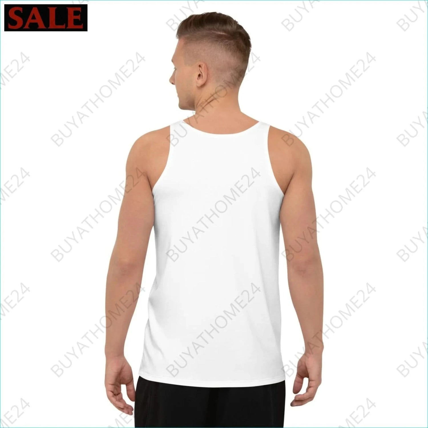 Herren Sport Tank Top XS-2XL - BUYATHOME24 - Textildruck - GERMANY - HERRENMODE, Sport Tank Top