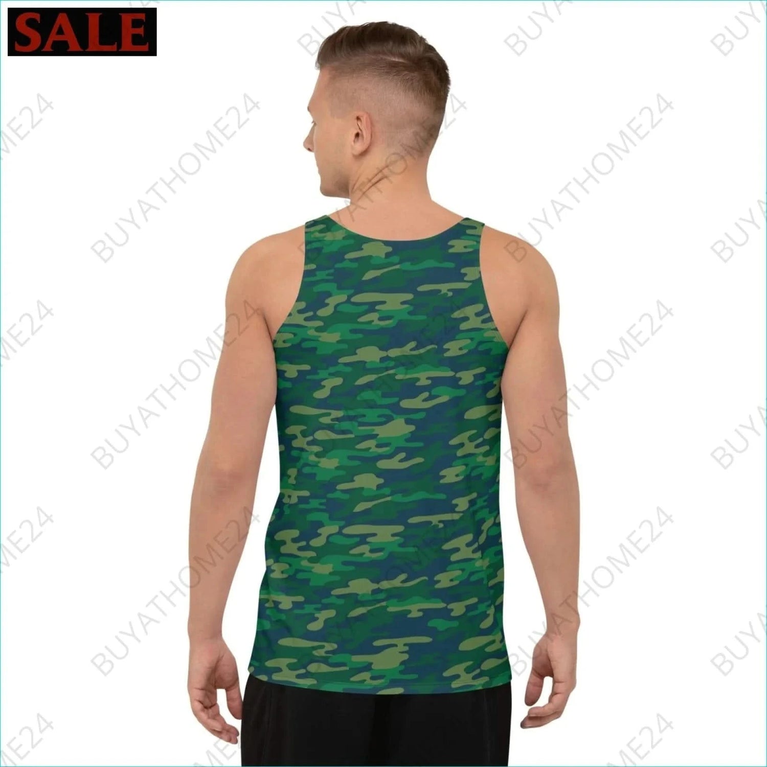 Herren Sport Tank Top XS-2XL - BUYATHOME24 - Textildruck - GERMANY - HERRENMODE, Sport Tank Top