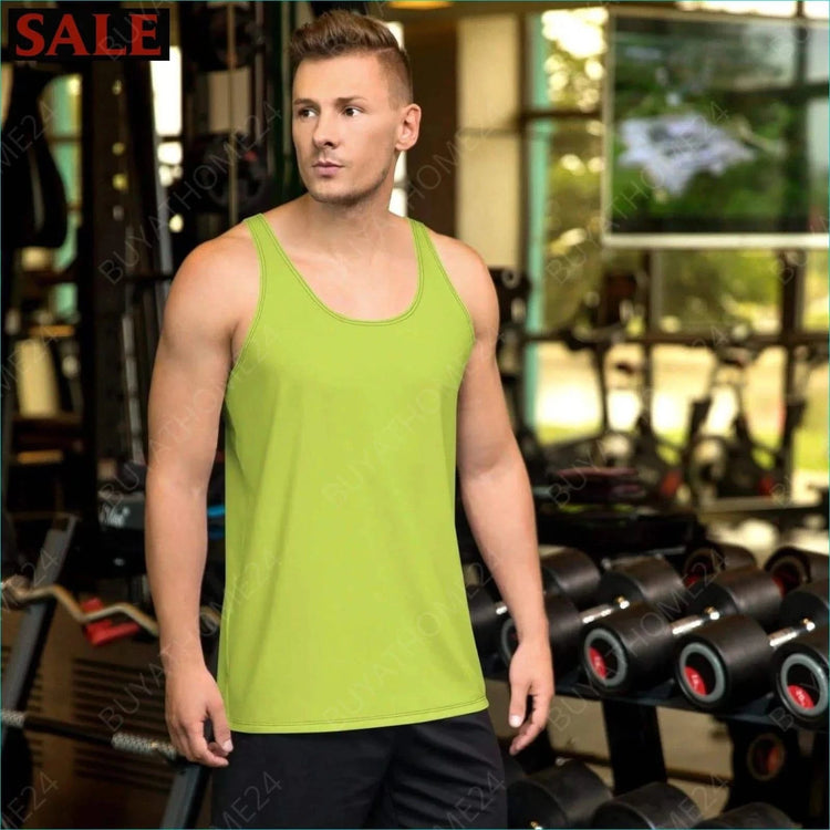 Herren Sport Tank Top XS-2XL - BUYATHOME24 - Textildruck - GERMANY - HERRENMODE, Sport Tank Top