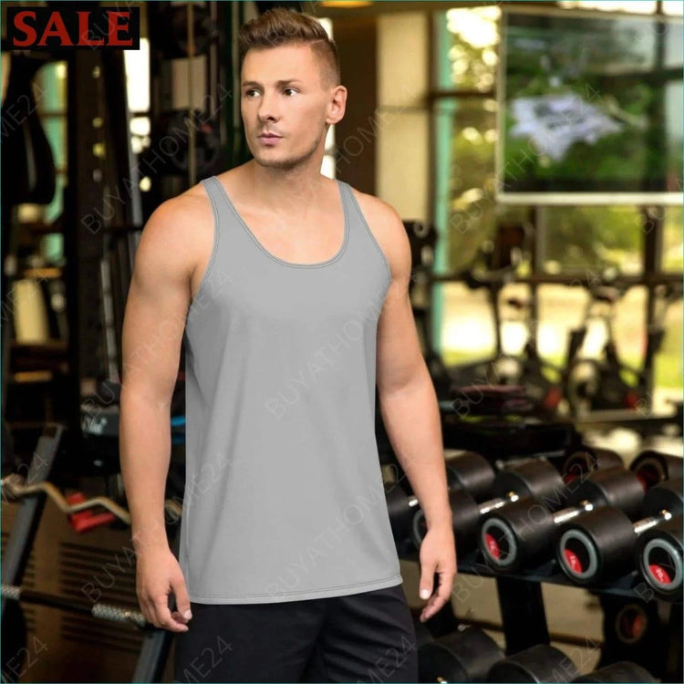 Herren Sport Tank Top XS-2XL - BUYATHOME24 - Textildruck - GERMANY - HERRENMODE, Sport Tank Top