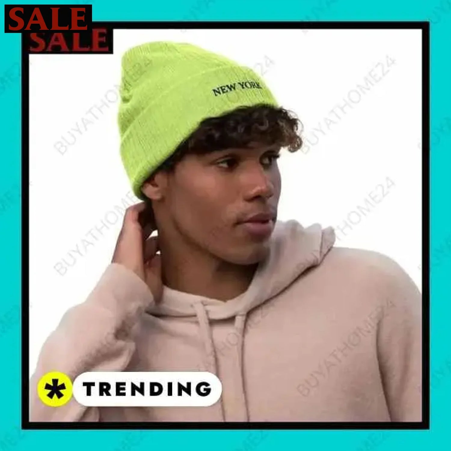 • Wintermütze I Herren & Damen Strickmütze 45 cm - 64 cm  Textildruck BUYATHOME24, T-Shirts BUYATHOME24, Hoodies BUYATHOME24,  Hosen BUYATHOME24, Jacken BUYATHOME24, Schuhe BUYATHOME24