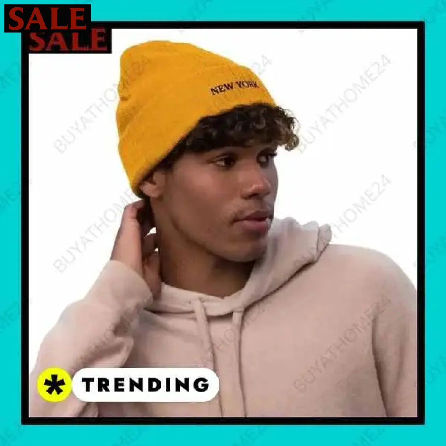 • Wintermütze I Herren & Damen Strickmütze 45 cm - 64 cm  Textildruck BUYATHOME24, T-Shirts BUYATHOME24, Hoodies BUYATHOME24,  Hosen BUYATHOME24, Jacken BUYATHOME24, Schuhe BUYATHOME24