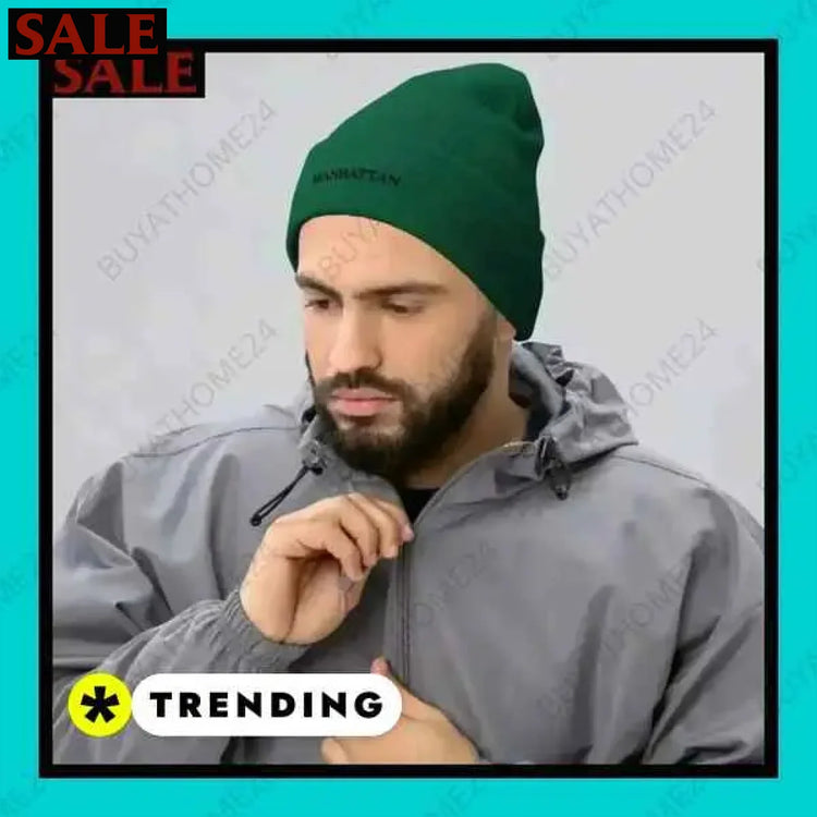 • Wintermütze I Herren & Damen Strickmütze 44 cm - 47 cm  Textildruck BUYATHOME24, T-Shirts BUYATHOME24, Hoodies BUYATHOME24,  Hosen BUYATHOME24, Jacken BUYATHOME24, Schuhe BUYATHOME24
