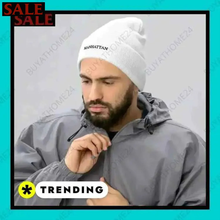 • Wintermütze I Herren & Damen Strickmütze 44 cm - 47 cm  Textildruck BUYATHOME24, T-Shirts BUYATHOME24, Hoodies BUYATHOME24,  Hosen BUYATHOME24, Jacken BUYATHOME24, Schuhe BUYATHOME24