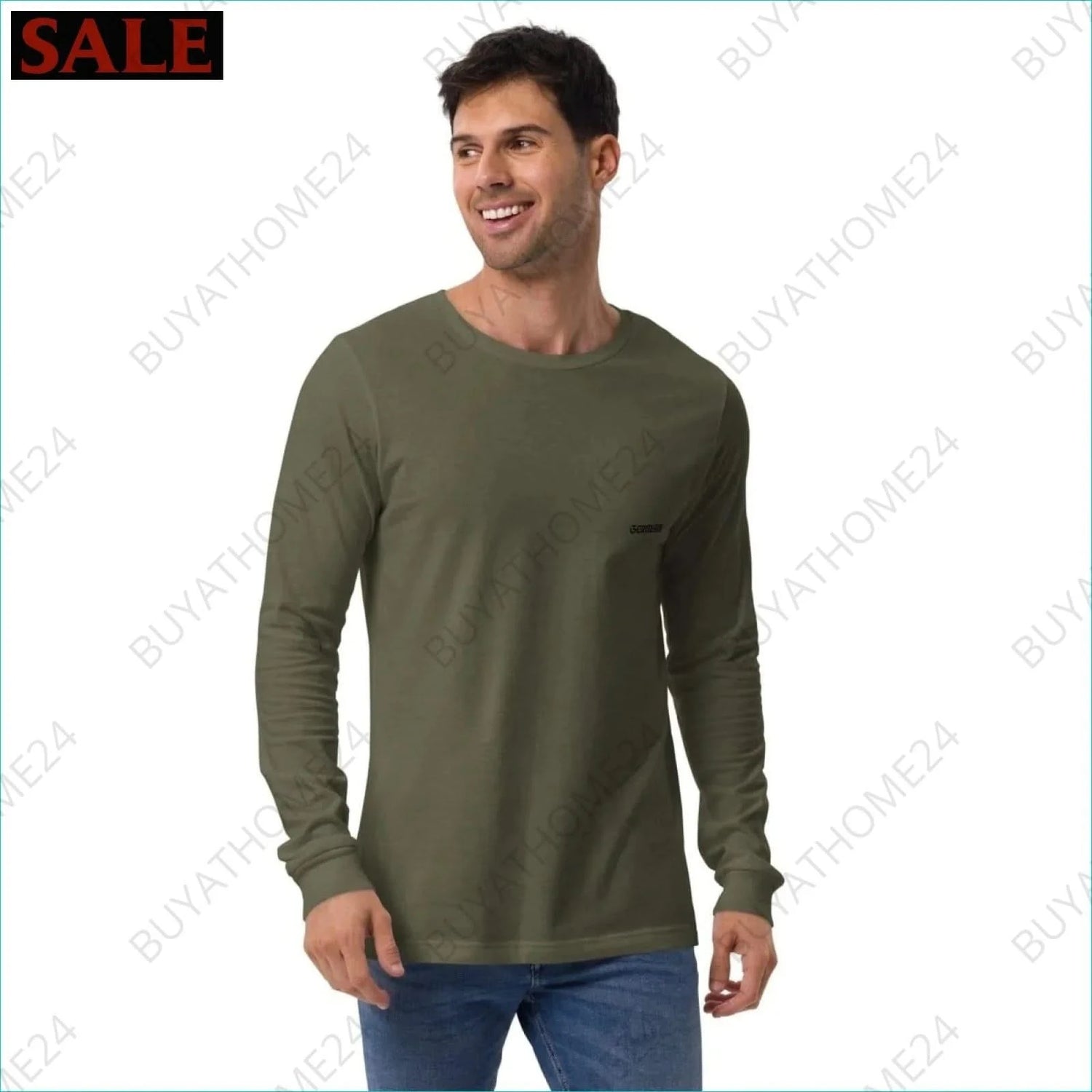 Herren Sweatshirt XS-2XL - BUYATHOME24 - bestickt - GERMANY - HERRENMODE, Sweatshirt, YOUR STYLE