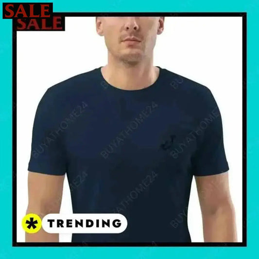 SALE % Rundhalsshirts I Kurzarm Besticktes Unisex T-Shirt S-2XL BUYATHOME24®