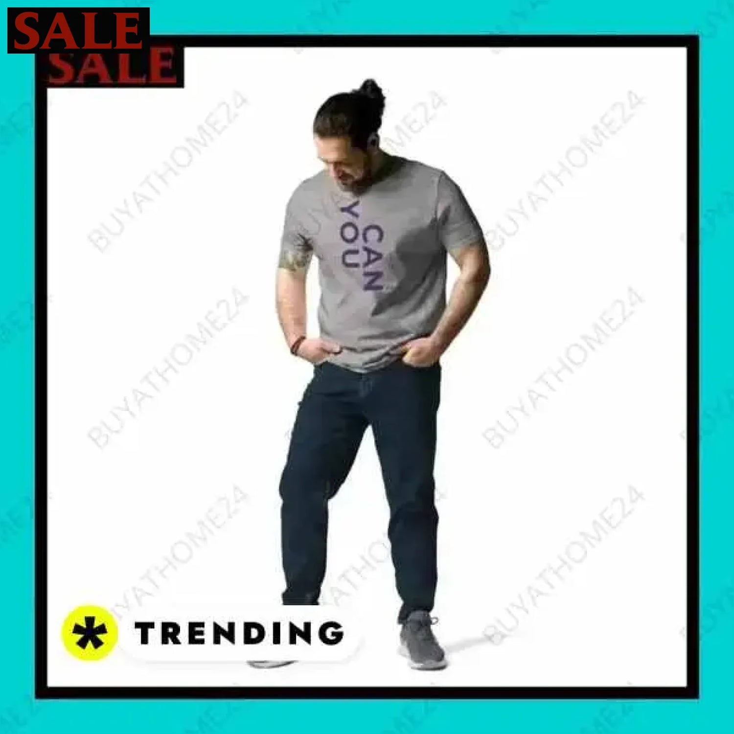 Herren T-Shirt aus Baumwolle bei BuyAtHome24 für jeden Anlass  Textildruck BUYATHOME24, T-Shirts BUYATHOME24, Hoodies BUYATHOME24,  Hosen BUYATHOME24, Jacken BUYATHOME24, Schuhe BUYATHOME24