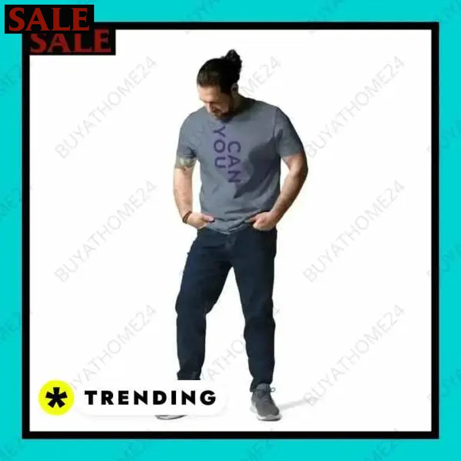 Herren T-Shirt aus Baumwolle bei BuyAtHome24 für jeden Anlass  Textildruck BUYATHOME24, T-Shirts BUYATHOME24, Hoodies BUYATHOME24,  Hosen BUYATHOME24, Jacken BUYATHOME24, Schuhe BUYATHOME24