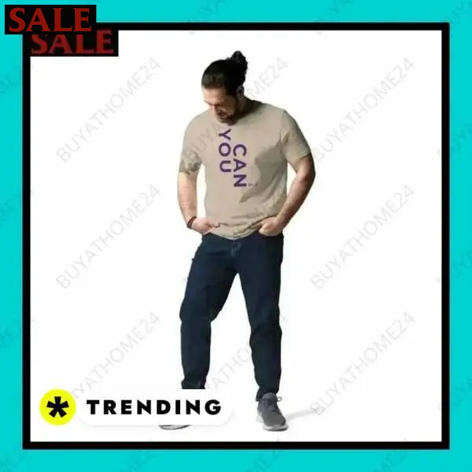 Herren T-Shirt aus Baumwolle bei BuyAtHome24 für jeden Anlass  Textildruck BUYATHOME24, T-Shirts BUYATHOME24, Hoodies BUYATHOME24,  Hosen BUYATHOME24, Jacken BUYATHOME24, Schuhe BUYATHOME24