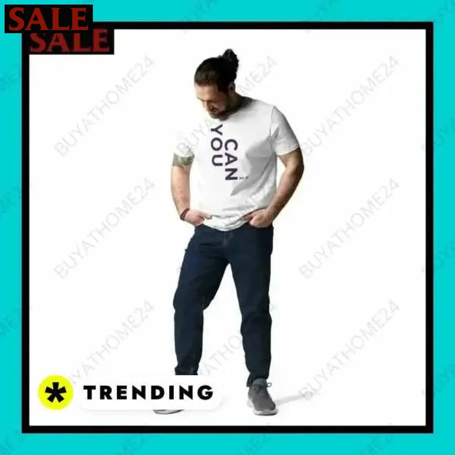 Herren T-Shirt aus Baumwolle bei BuyAtHome24 für jeden Anlass  Textildruck BUYATHOME24, T-Shirts BUYATHOME24, Hoodies BUYATHOME24,  Hosen BUYATHOME24, Jacken BUYATHOME24, Schuhe BUYATHOME24