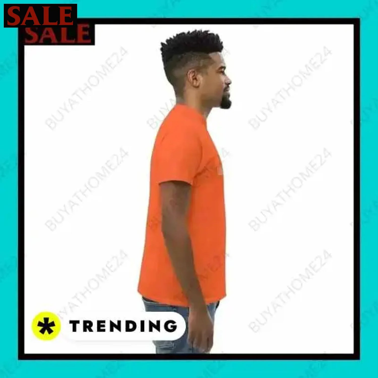 Herren T-Shirt aus Baumwolle bei BuyAtHome24 in S bis 5XL  Textildruck BUYATHOME24, T-Shirts BUYATHOME24, Hoodies BUYATHOME24,  Hosen BUYATHOME24, Jacken BUYATHOME24, Schuhe BUYATHOME24