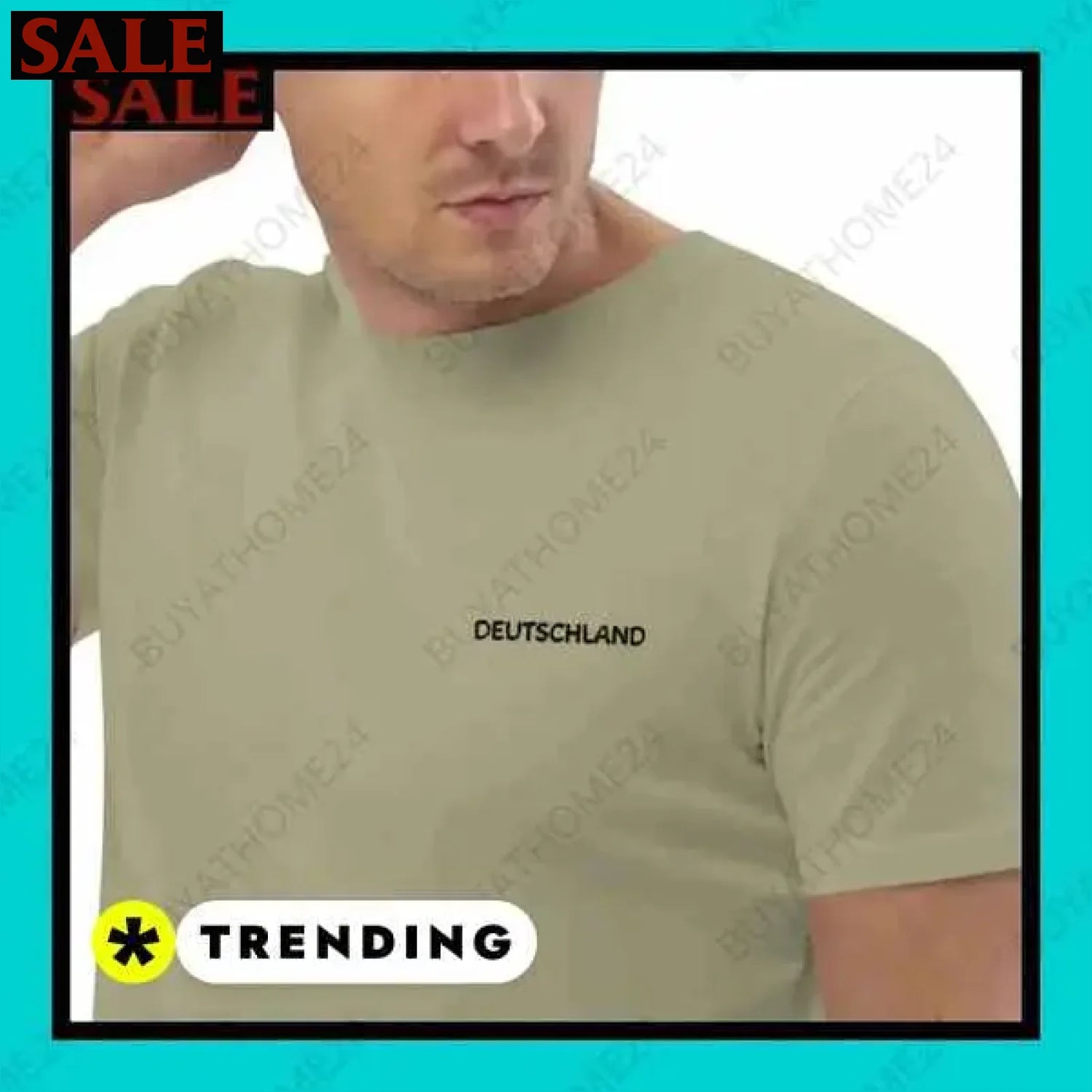 Herren T-Shirt aus Baumwolle bei BuyAtHome24 kaufen  Textildruck BUYATHOME24, T-Shirts BUYATHOME24, Hoodies BUYATHOME24,  Hosen BUYATHOME24, Jacken BUYATHOME24, Schuhe BUYATHOME24