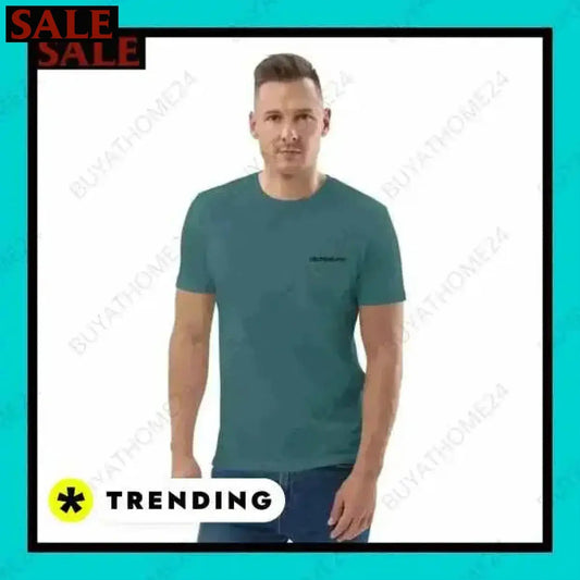 SALE % Rundhalsshirts I Kurzarm Besticktes Unisex T-Shirt S-2XL BUYATHOME24®