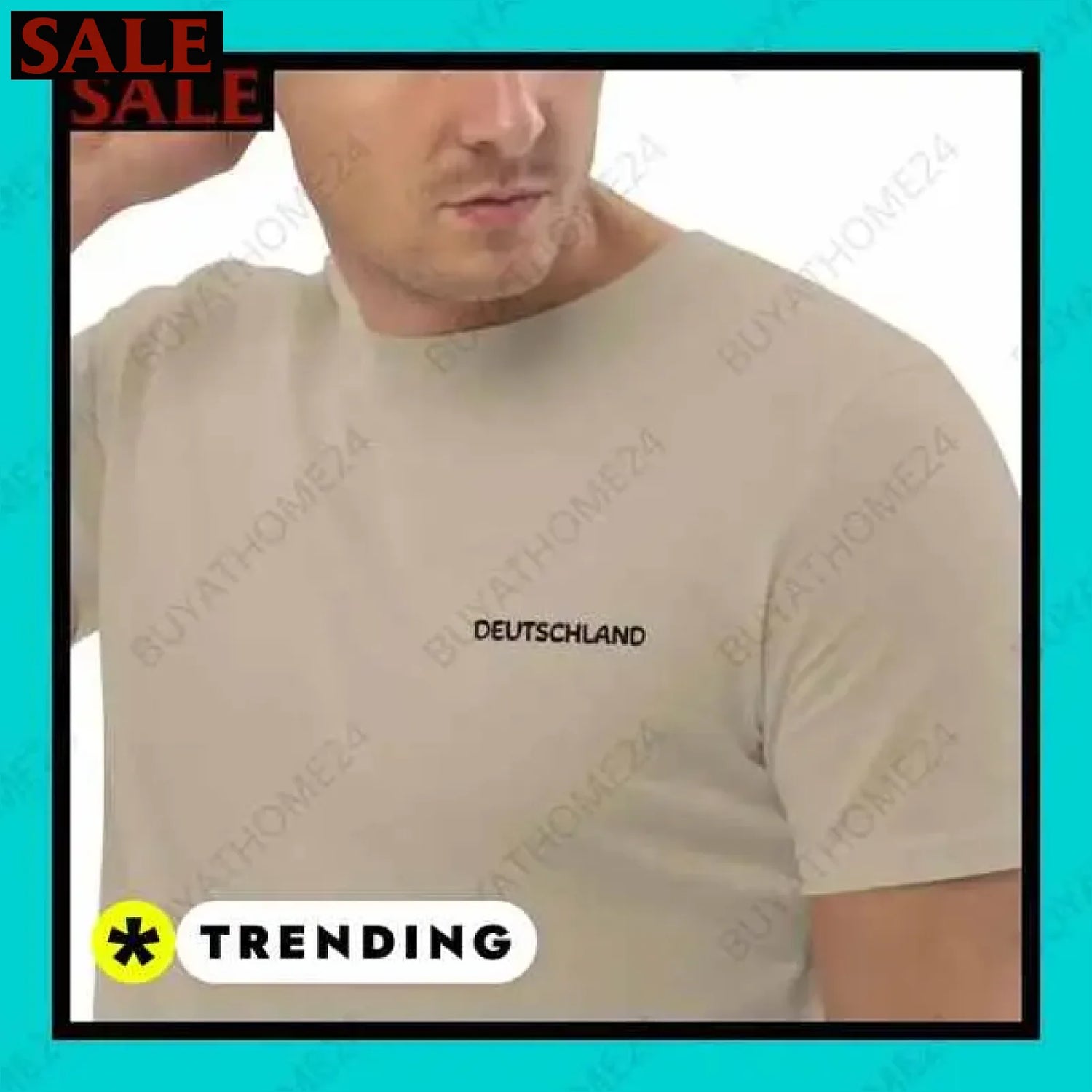 Herren T-Shirt aus Baumwolle bei BuyAtHome24 kaufen  Textildruck BUYATHOME24, T-Shirts BUYATHOME24, Hoodies BUYATHOME24,  Hosen BUYATHOME24, Jacken BUYATHOME24, Schuhe BUYATHOME24