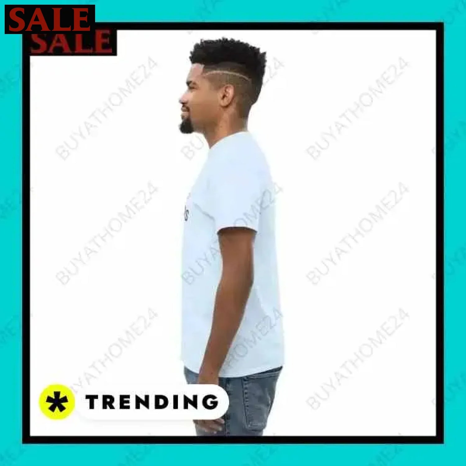 Herren T-Shirt aus Baumwolle in S-5XL für jeden Anlass  Textildruck BUYATHOME24, T-Shirts BUYATHOME24, Hoodies BUYATHOME24,  Hosen BUYATHOME24, Jacken BUYATHOME24, Schuhe BUYATHOME24