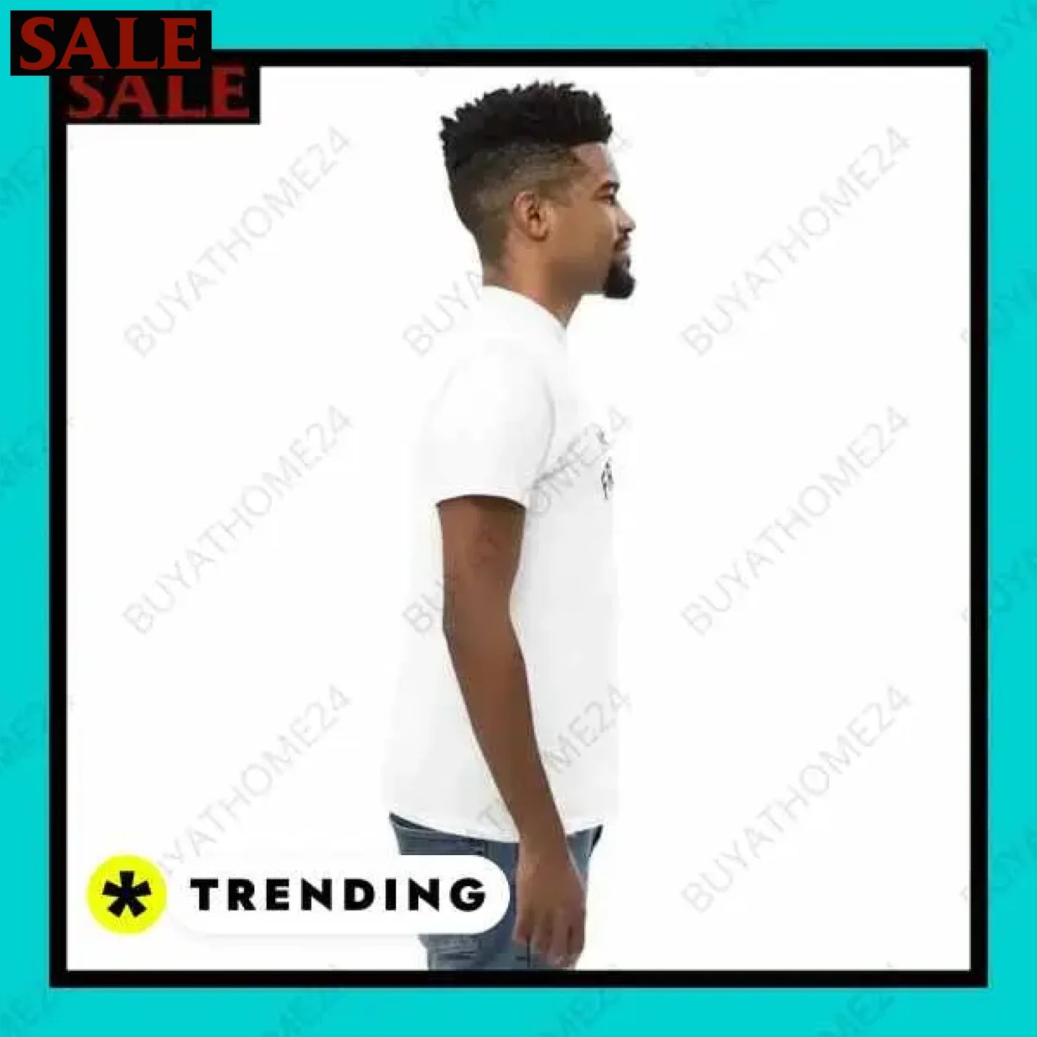 Herren T-Shirt aus Baumwolle in S-5XL für jeden Anlass  Textildruck BUYATHOME24, T-Shirts BUYATHOME24, Hoodies BUYATHOME24,  Hosen BUYATHOME24, Jacken BUYATHOME24, Schuhe BUYATHOME24