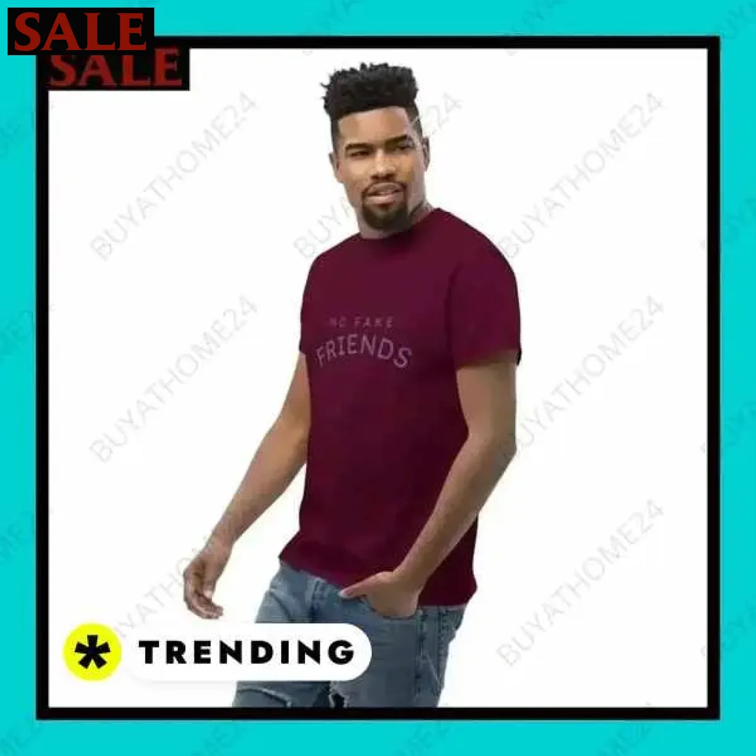 Herren T-Shirt aus Baumwolle in S-5XL für jeden Anlass  Textildruck BUYATHOME24, T-Shirts BUYATHOME24, Hoodies BUYATHOME24,  Hosen BUYATHOME24, Jacken BUYATHOME24, Schuhe BUYATHOME24