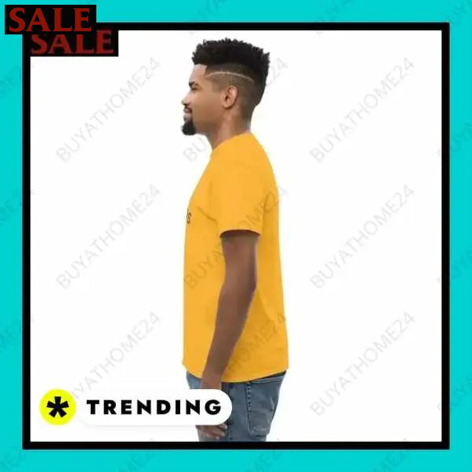 Herren T-Shirt aus Baumwolle in S-5XL für jeden Anlass  Textildruck BUYATHOME24, T-Shirts BUYATHOME24, Hoodies BUYATHOME24,  Hosen BUYATHOME24, Jacken BUYATHOME24, Schuhe BUYATHOME24