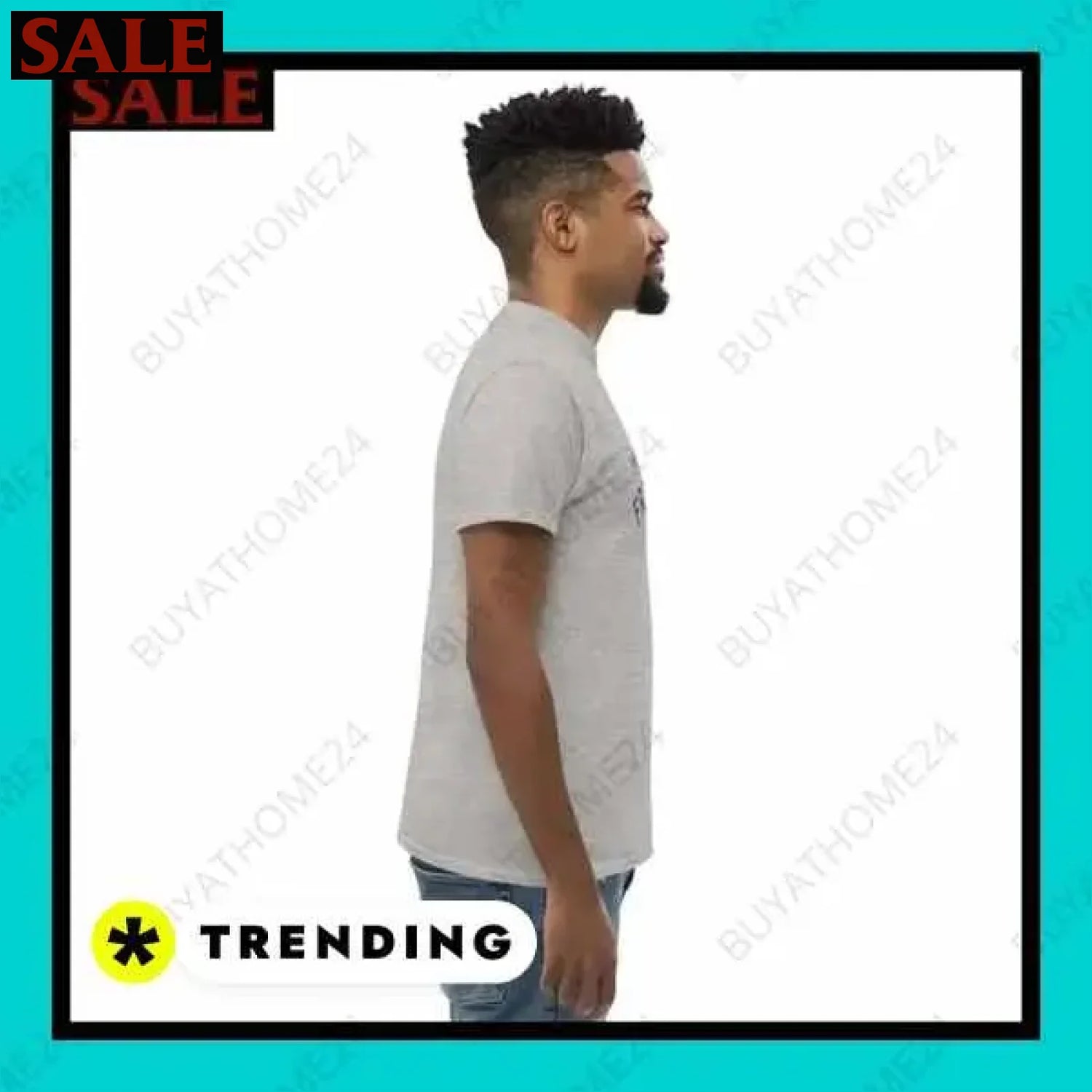 Herren T-Shirt aus Baumwolle in S-5XL für jeden Anlass  Textildruck BUYATHOME24, T-Shirts BUYATHOME24, Hoodies BUYATHOME24,  Hosen BUYATHOME24, Jacken BUYATHOME24, Schuhe BUYATHOME24