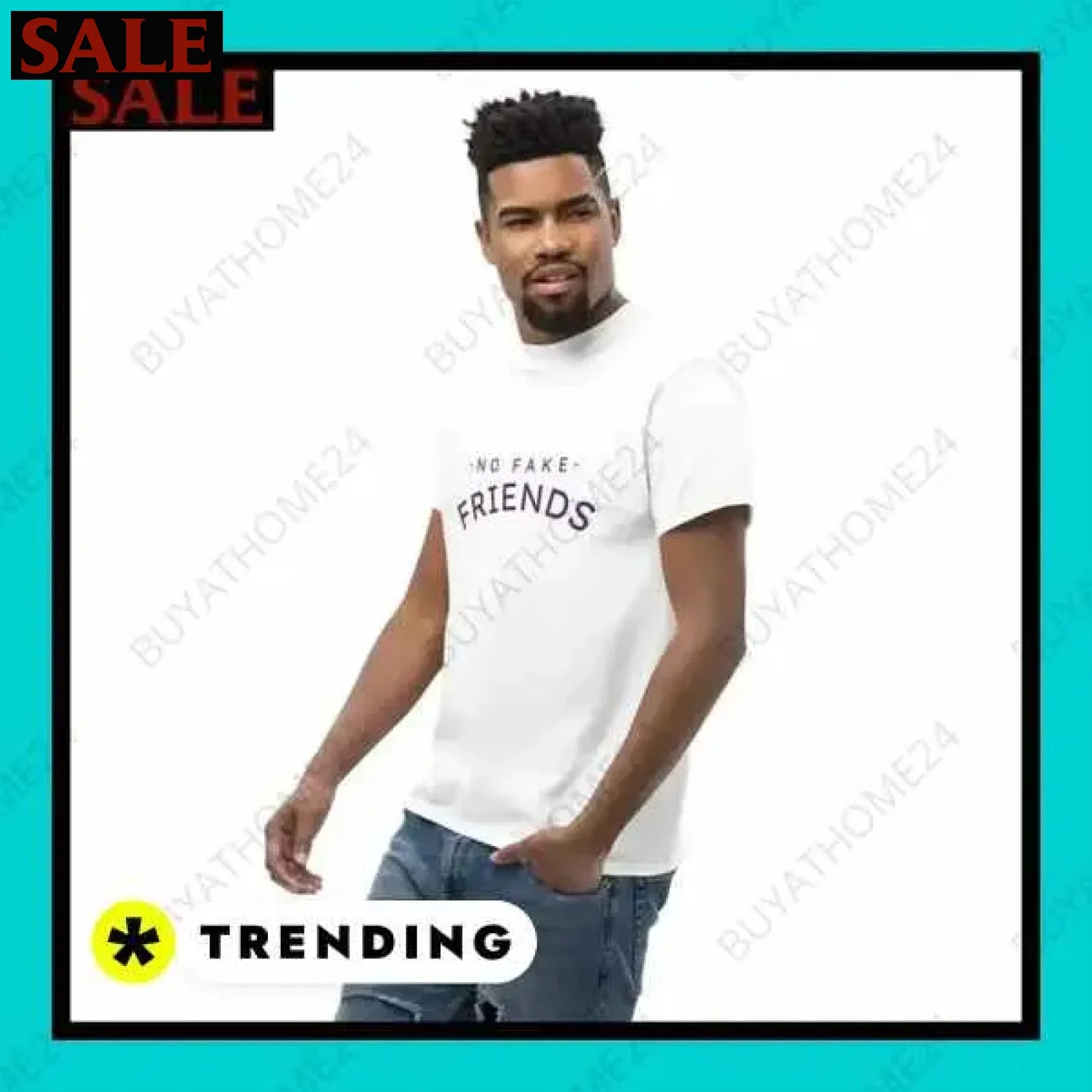 Herren T-Shirt aus Baumwolle in S-5XL für jeden Anlass  Textildruck BUYATHOME24, T-Shirts BUYATHOME24, Hoodies BUYATHOME24,  Hosen BUYATHOME24, Jacken BUYATHOME24, Schuhe BUYATHOME24