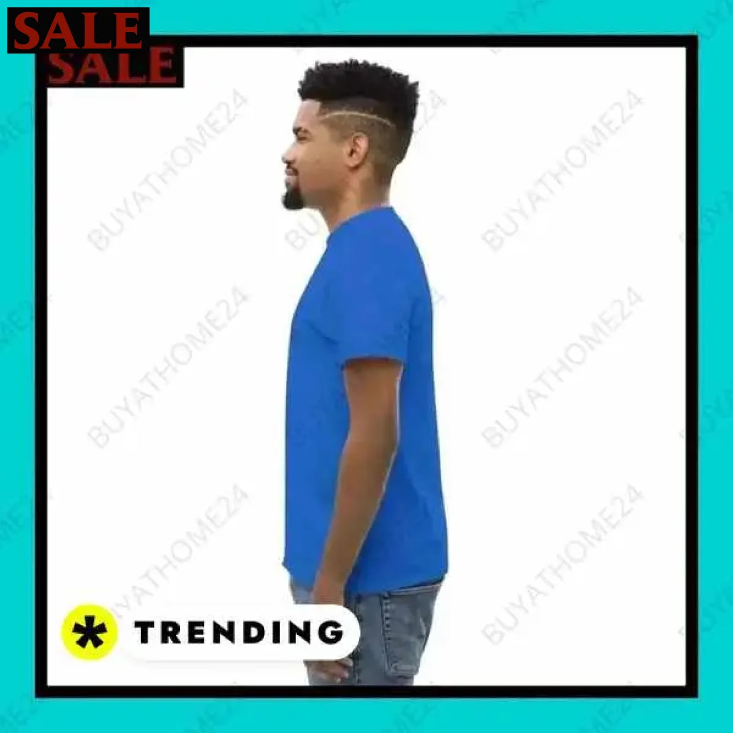 Herren T-Shirt aus Baumwolle in S-5XL für jeden Anlass  Textildruck BUYATHOME24, T-Shirts BUYATHOME24, Hoodies BUYATHOME24,  Hosen BUYATHOME24, Jacken BUYATHOME24, Schuhe BUYATHOME24
