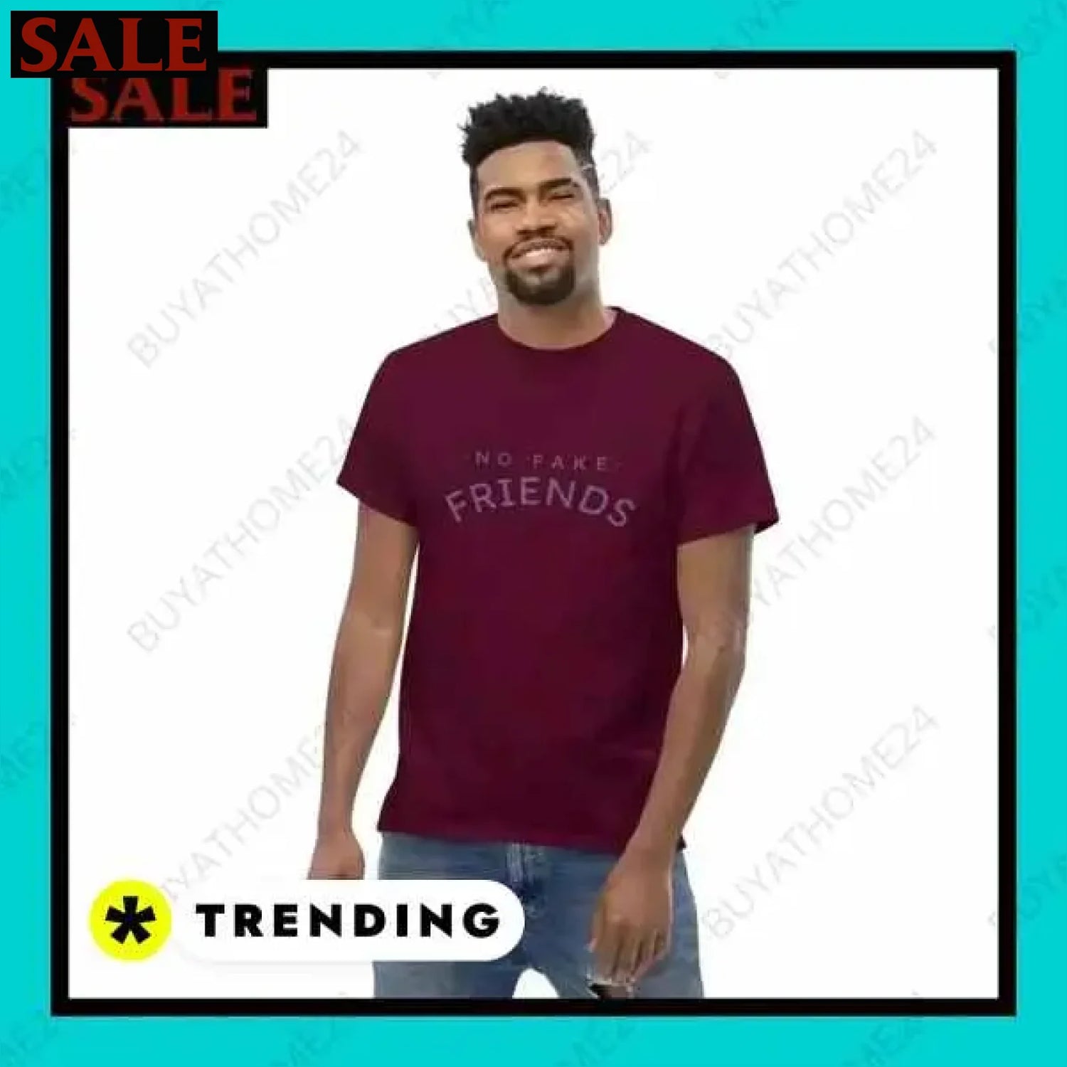 Herren T-Shirt aus Baumwolle in S-5XL für jeden Anlass  Textildruck BUYATHOME24, T-Shirts BUYATHOME24, Hoodies BUYATHOME24,  Hosen BUYATHOME24, Jacken BUYATHOME24, Schuhe BUYATHOME24